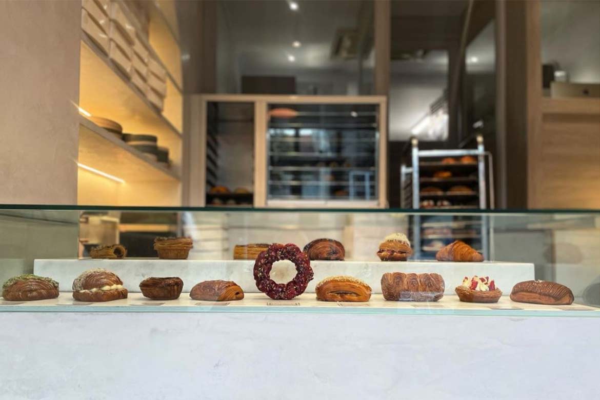 Brown butter financier from Lode Pies & Pastries