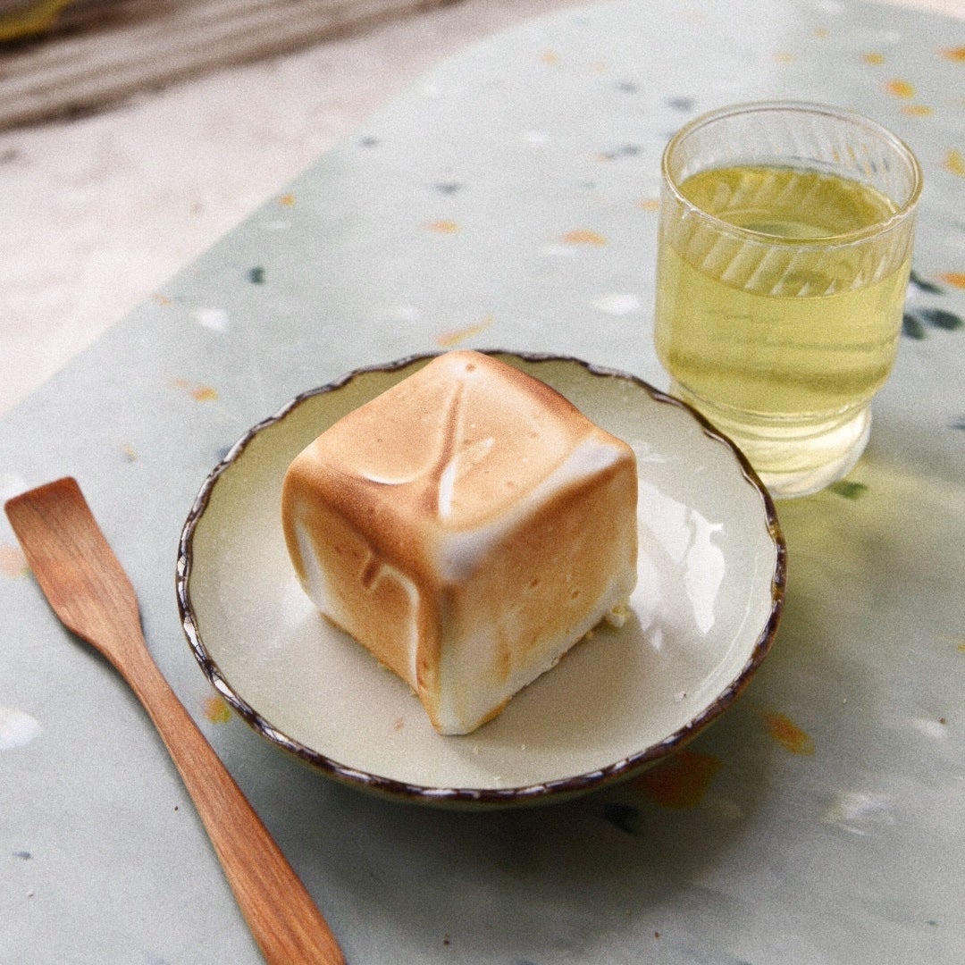 Yuzu meringue lamington from Tokyo Lamington